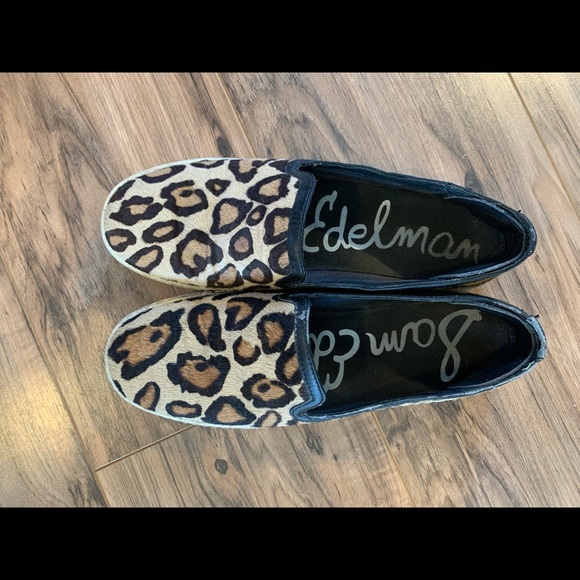 Sam Edelman Leopard Sneaker - Picture 4 of 8